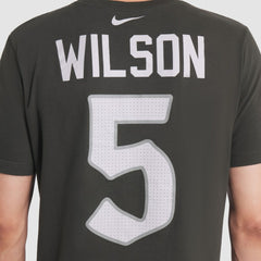 Garrett Wilson New York Jets 2025 Rivalries Collection Player Name & Number T-Shirt Gotham Green