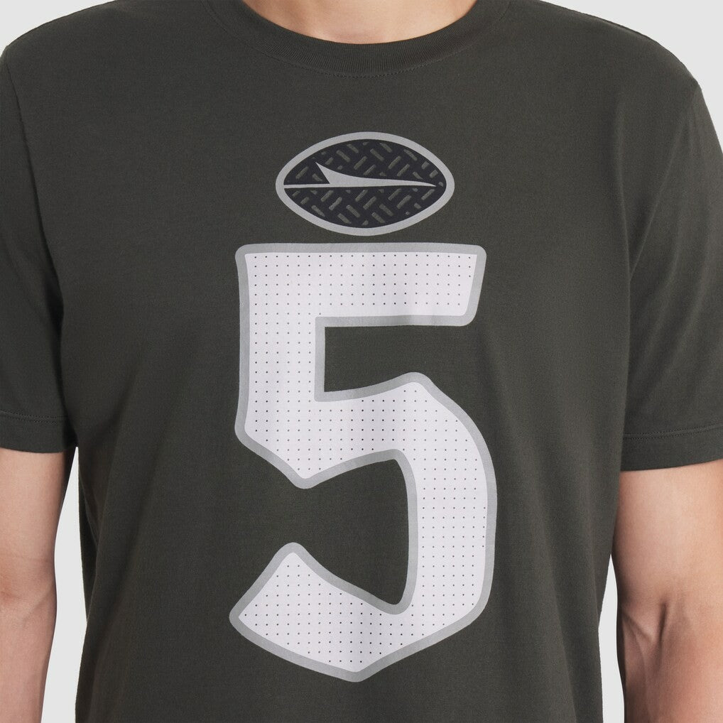 Garrett Wilson New York Jets 2025 Rivalries Collection Player Name & Number T-Shirt Gotham Green