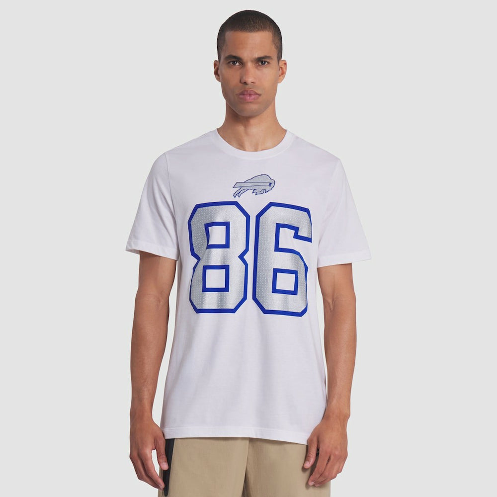 Dalton Kincaid Buffalo Bills 2025 Rivalries Collection Player Name & Number T-Shirt White