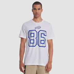 Dalton Kincaid Buffalo Bills 2025 Rivalries Collection Player Name & Number T-Shirt White
