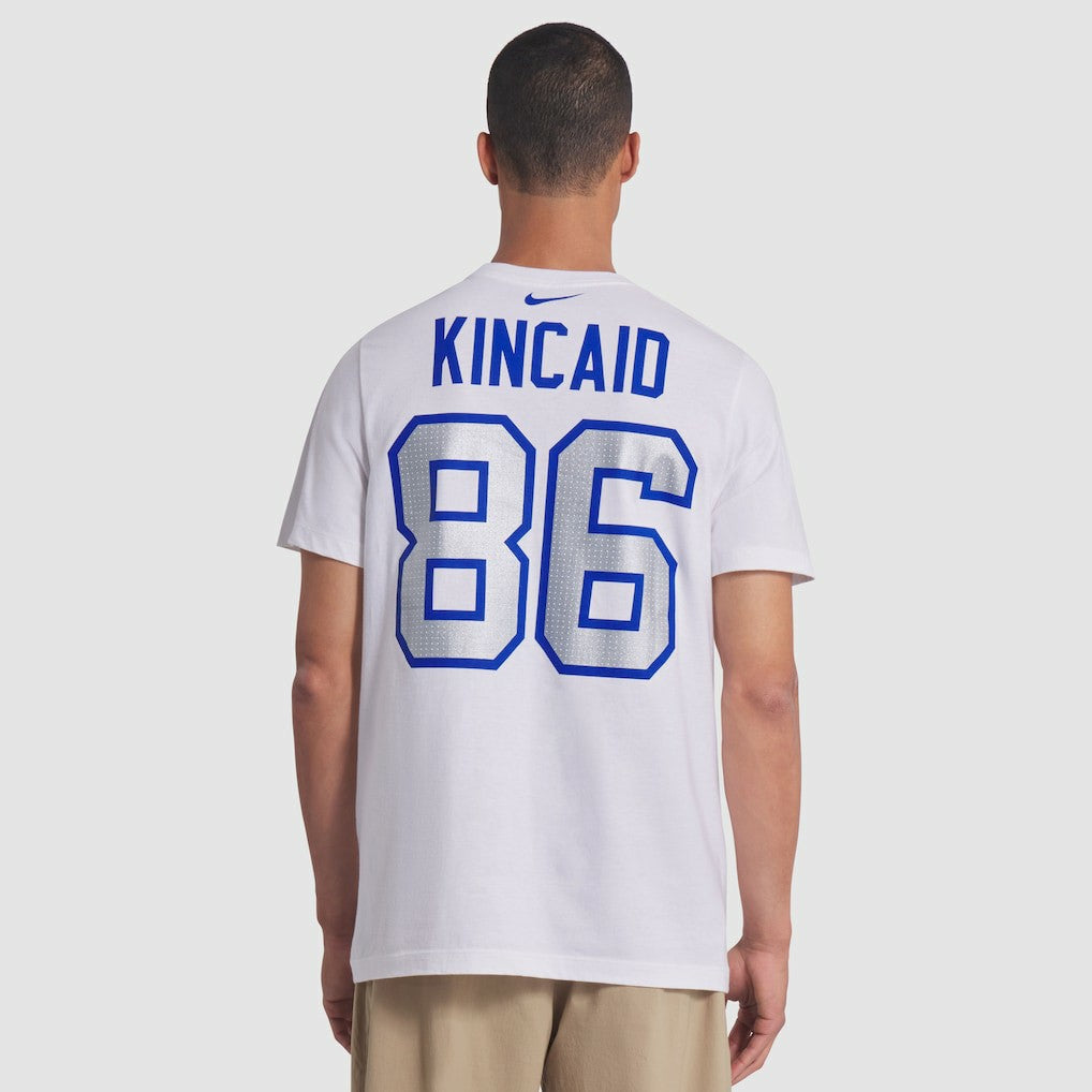 Dalton Kincaid Buffalo Bills 2025 Rivalries Collection Player Name & Number T-Shirt White