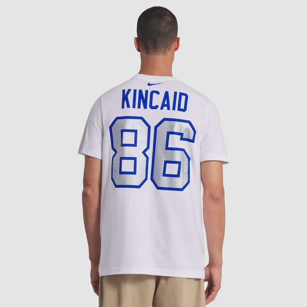 Dalton Kincaid Buffalo Bills 2025 Rivalries Collection Player Name & Number T-Shirt White