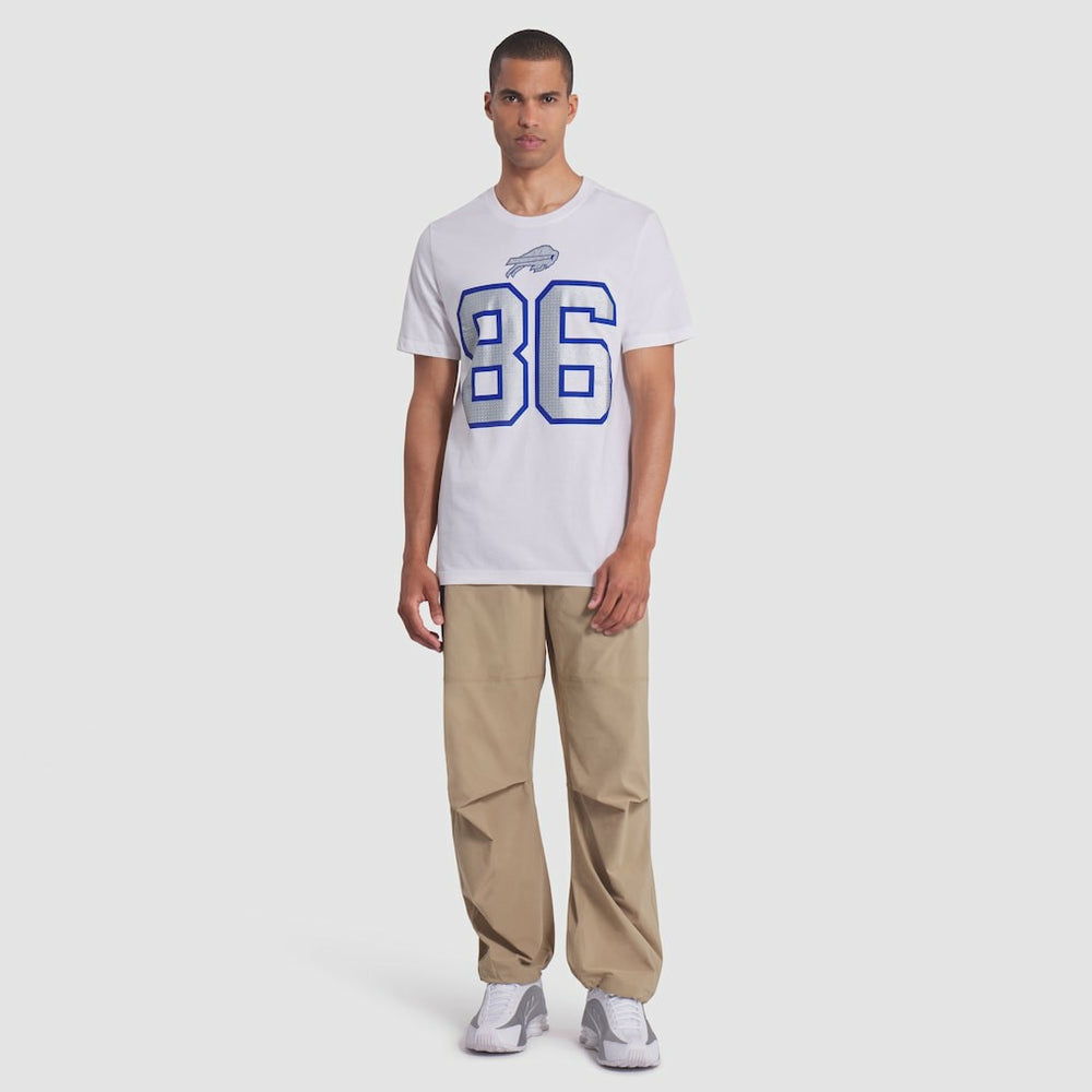 Dalton Kincaid Buffalo Bills 2025 Rivalries Collection Player Name & Number T-Shirt White