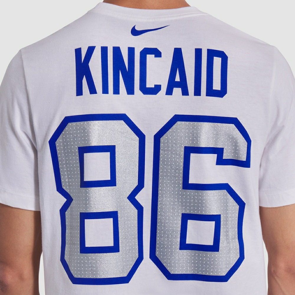 Dalton Kincaid Buffalo Bills 2025 Rivalries Collection Player Name & Number T-Shirt White
