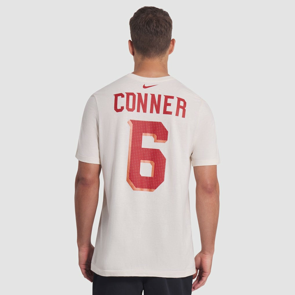 James Conner Arizona Cardinals 2025 Rivalries Collection Player Name & Number T-Shirt Natural