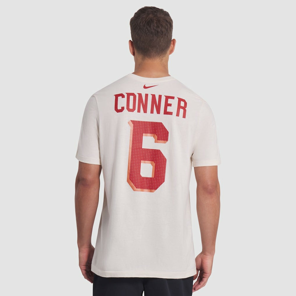 James Conner Arizona Cardinals 2025 Rivalries Collection Player Name & Number T-Shirt Natural