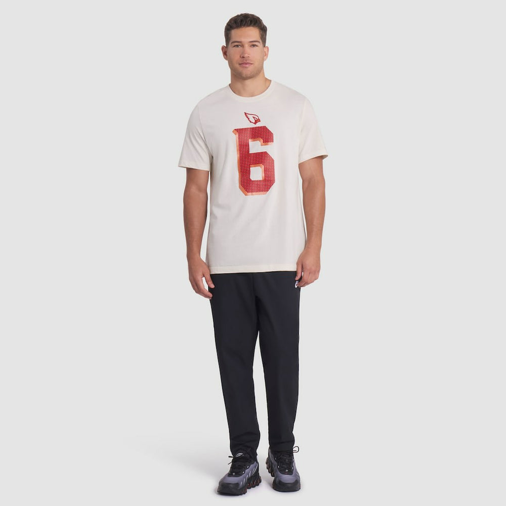 James Conner Arizona Cardinals 2025 Rivalries Collection Player Name & Number T-Shirt Natural
