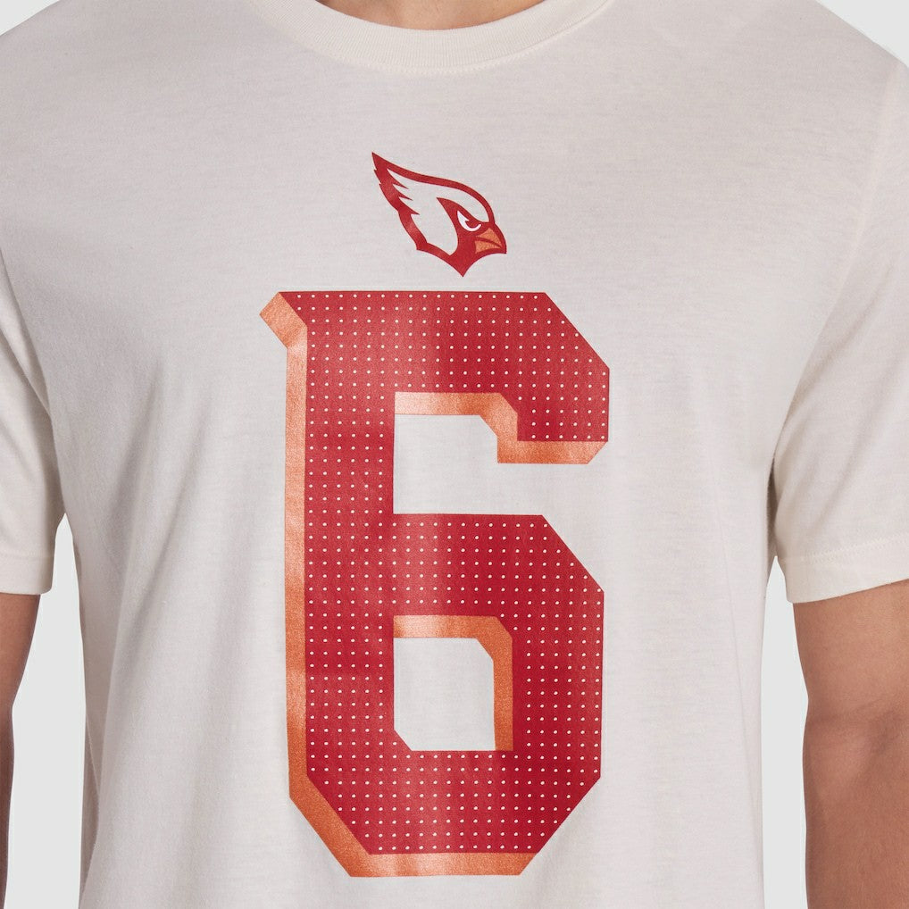 James Conner Arizona Cardinals 2025 Rivalries Collection Player Name & Number T-Shirt Natural