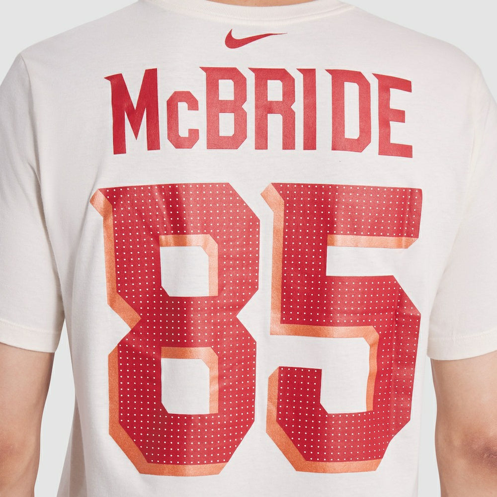 Trey McBride Arizona Cardinals 2025 Rivalries Collection Player Name & Number T-Shirt Natural