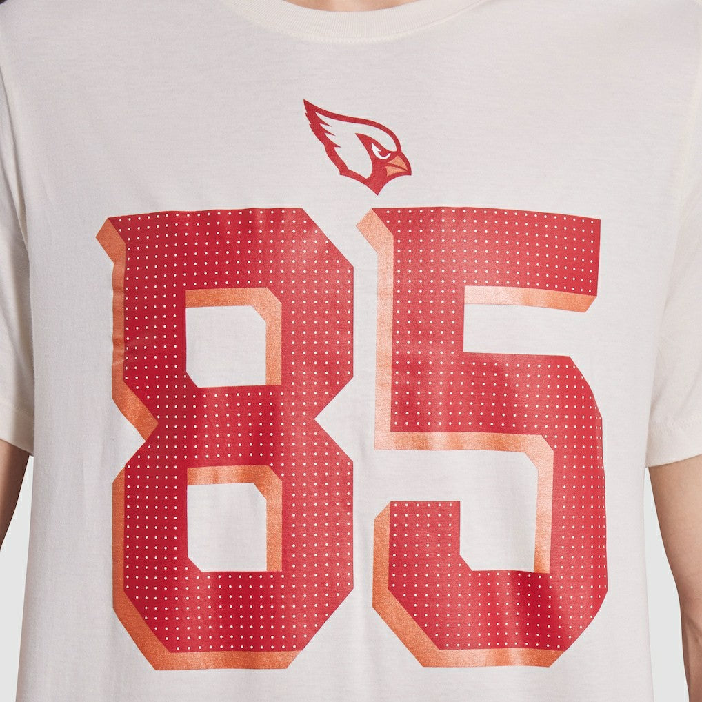 Trey McBride Arizona Cardinals 2025 Rivalries Collection Player Name & Number T-Shirt Natural