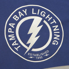 NHL Tampa Bay Lightning Mitchell & Ness Women's Heritage Lace-Up Pullover Sweatshirt - Blue