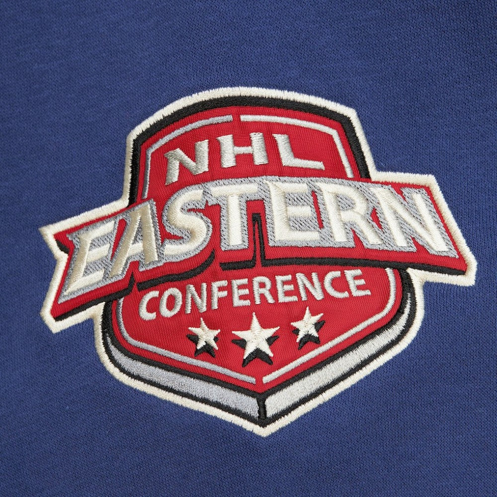 NHL Tampa Bay Lightning Mitchell & Ness Women's Heritage Lace-Up Pullover Sweatshirt - Blue