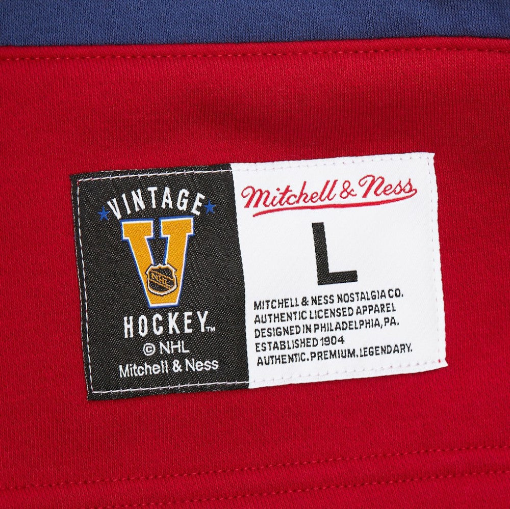 NHL New York Rangers Heritage Lace-Up Pullover Sweatshirt - Royal