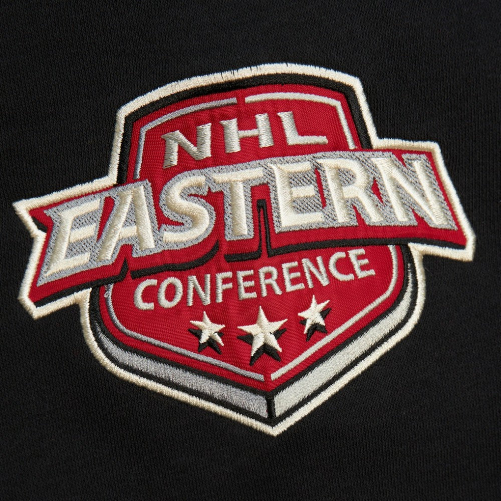 NHL Boston Bruins Heritage Lace-Up Pullover Sweatshirt - Black