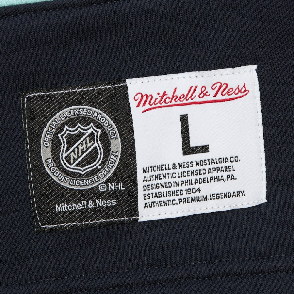 NHL Seattle Kraken Heritage Lace-Up Pullover Sweatshirt - Light Blue