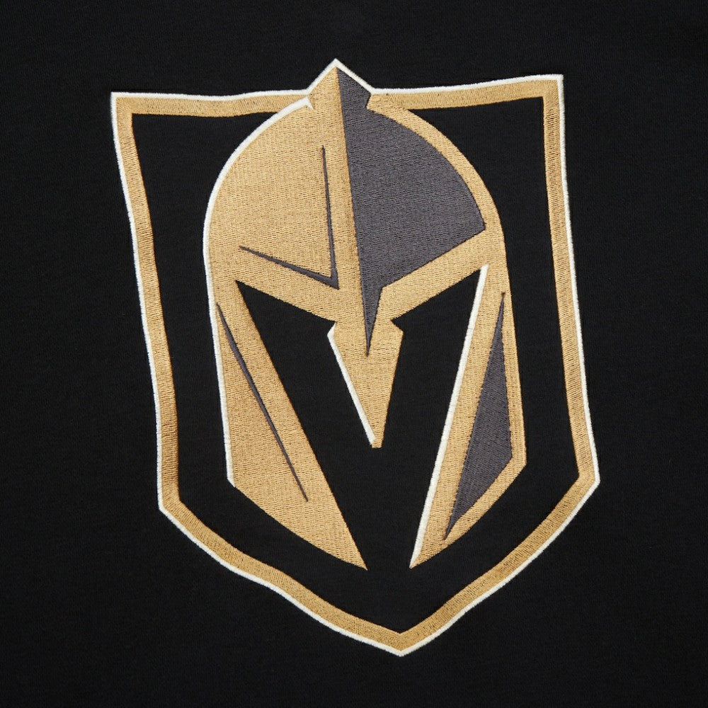NHL Vegas Golden Knights Heritage Lace-Up Pullover Sweatshirt - Black