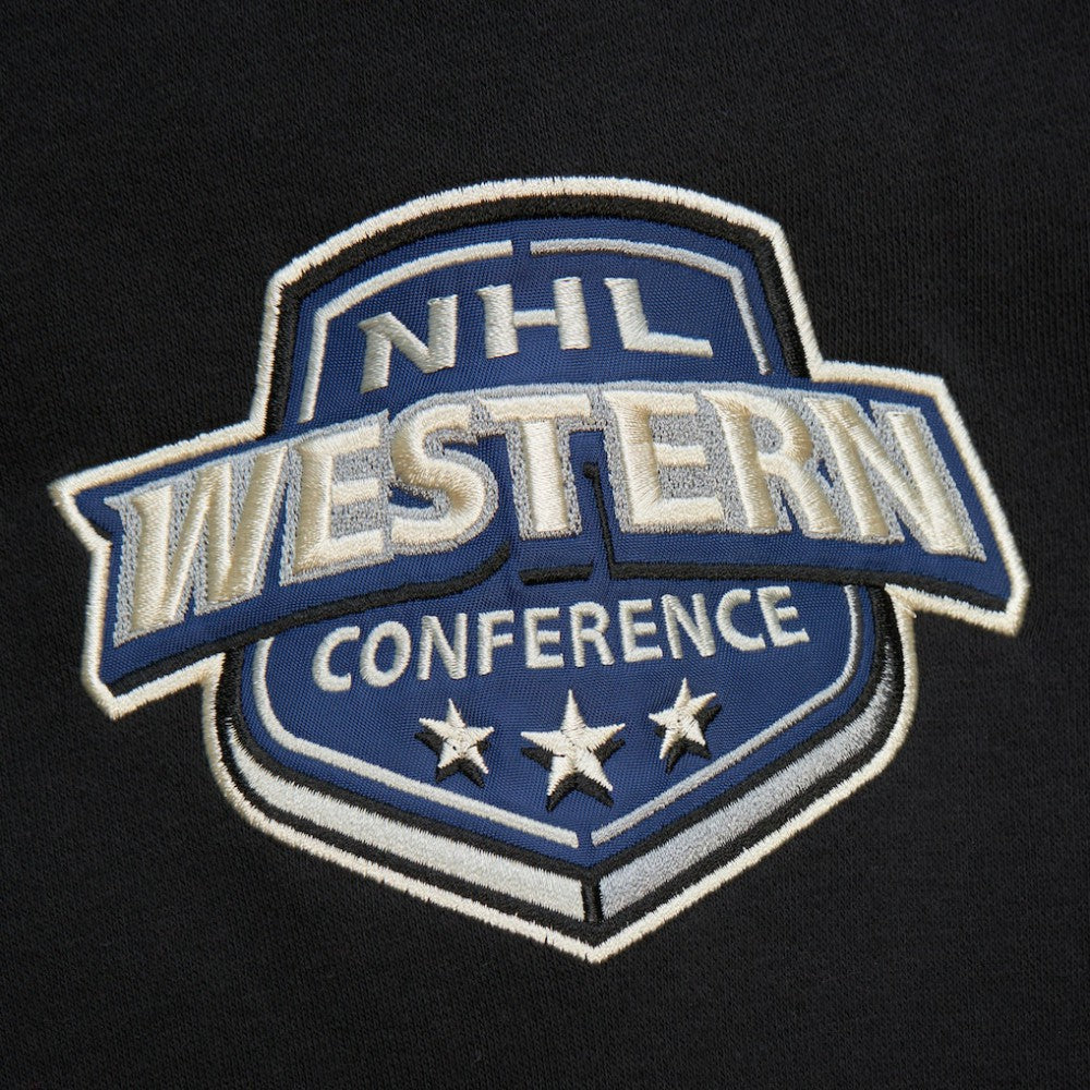 NHL Vegas Golden Knights Heritage Lace-Up Pullover Sweatshirt - Black