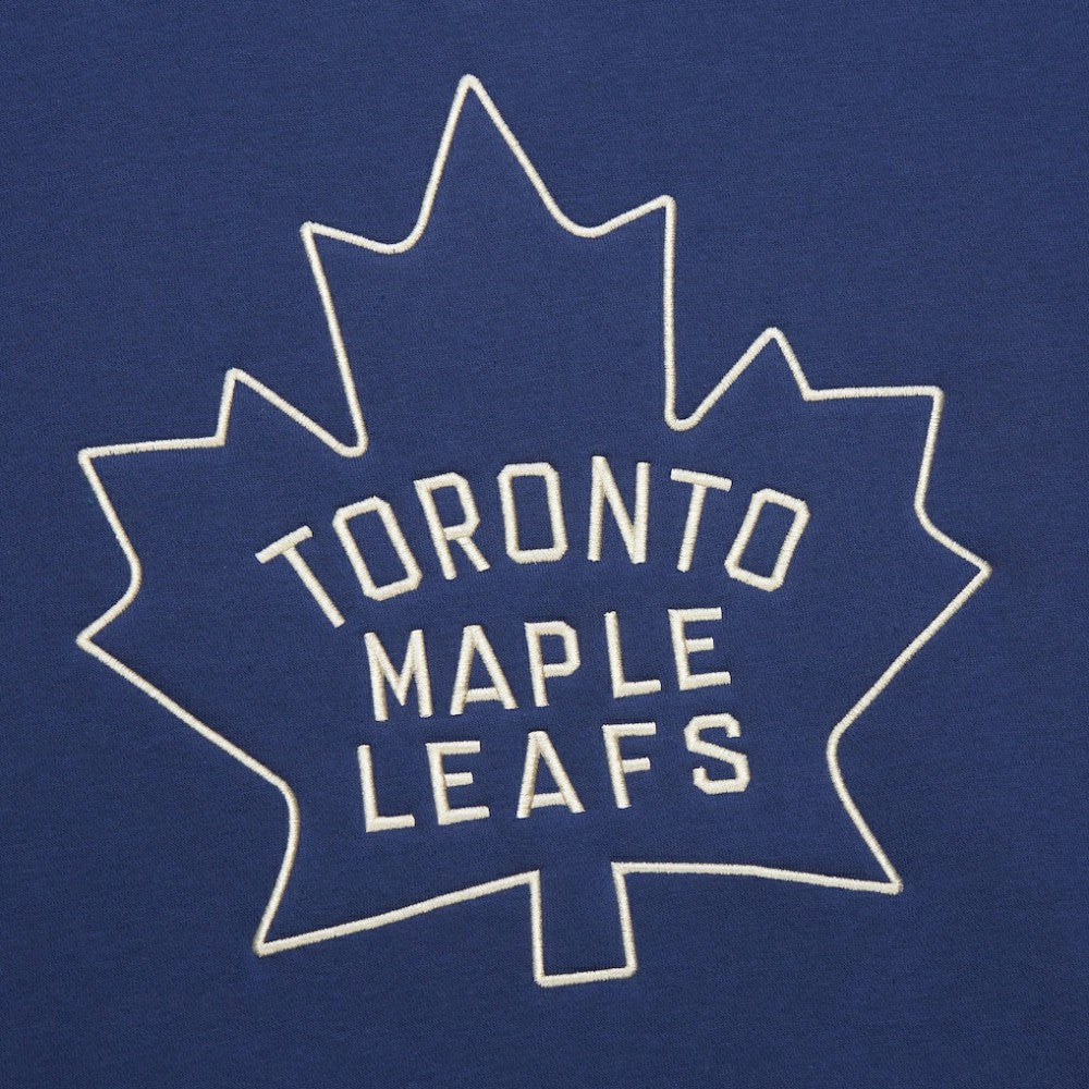 NHL Toronto Maple Leafs Heritage Lace-Up Pullover Sweatshirt - Blue