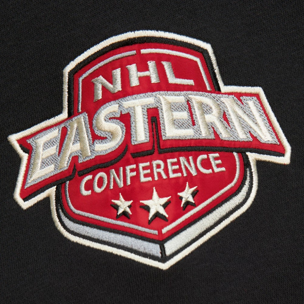 NHL Pittsburgh Penguins Heritage Lace-Up Pullover Sweatshirt - Black