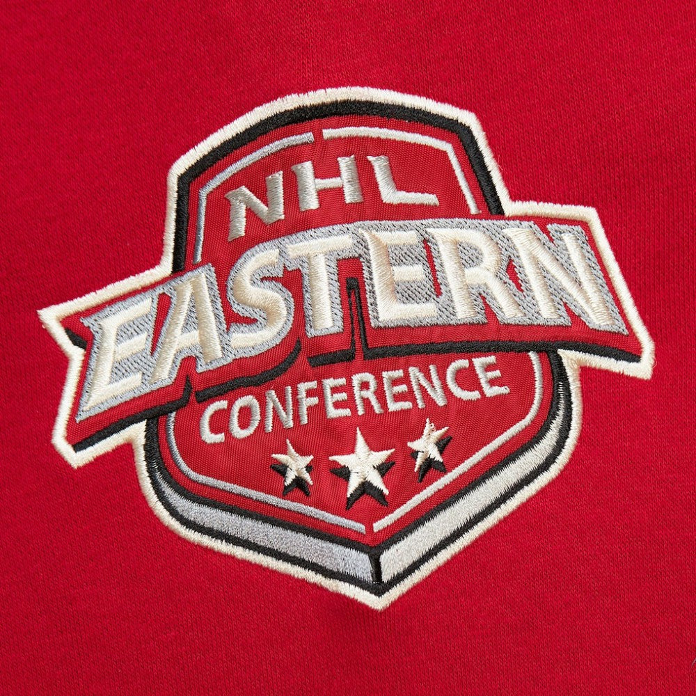 NHL Detroit Red Wings Heritage Lace-Up Pullover Sweatshirt - Red