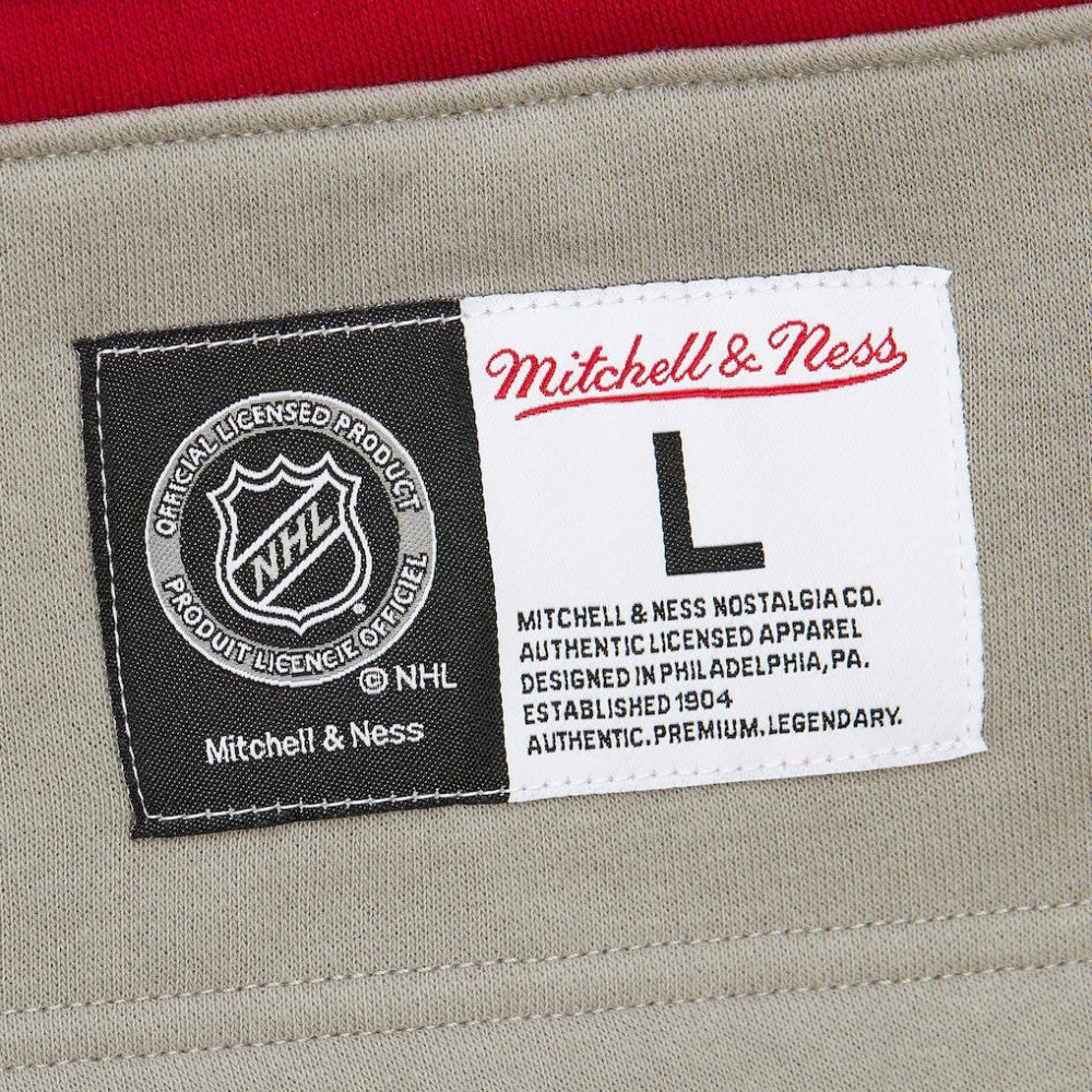 NHL Detroit Red Wings Heritage Lace-Up Pullover Sweatshirt - Red