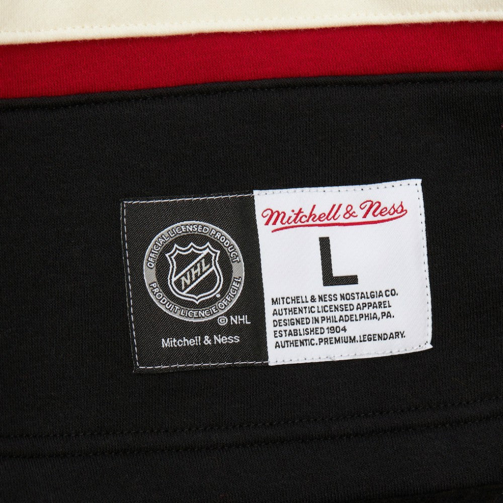 NHL New Jersey Devils Heritage Lace-Up Pullover Sweatshirt - Red