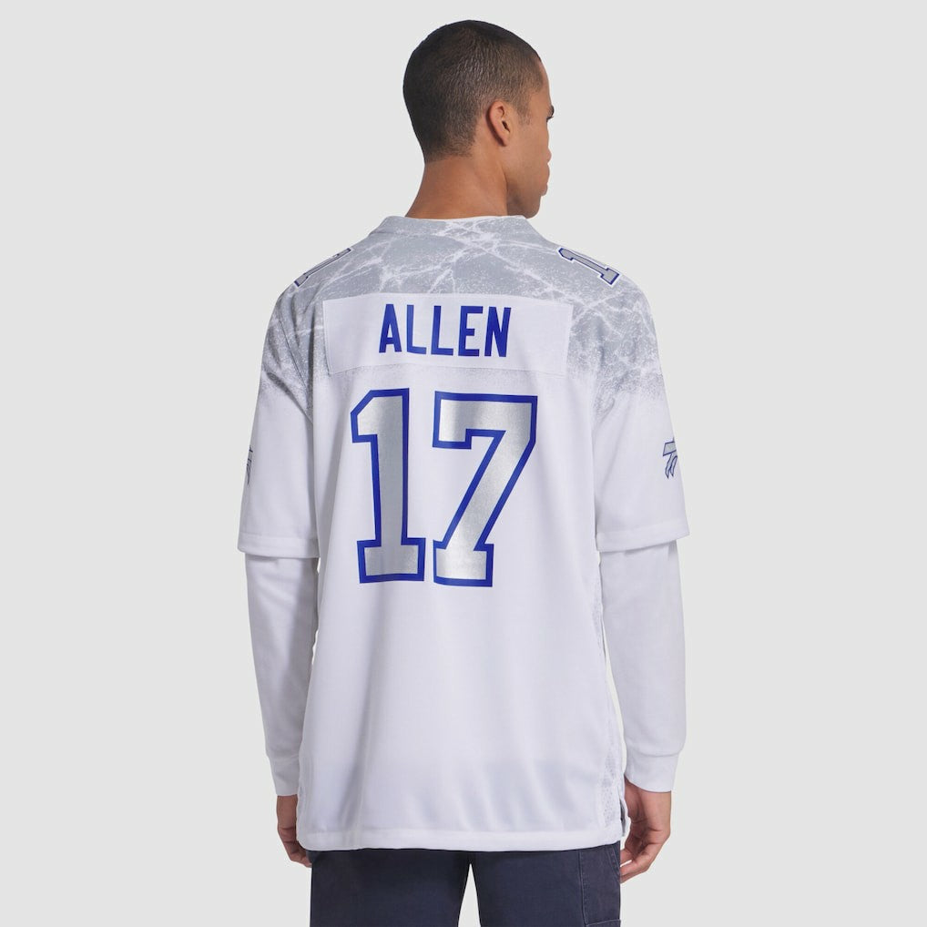 Josh Allen Buffalo Bills 2025 Rivalries Collection Game Jersey White