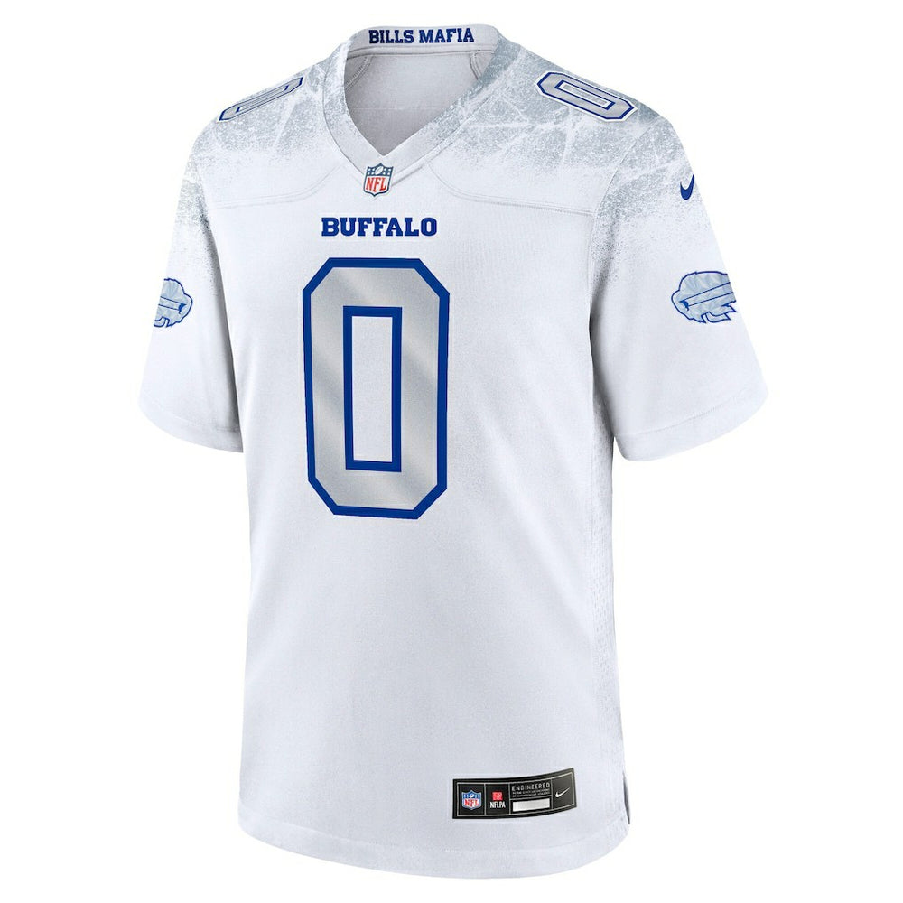 Keon Coleman Buffalo Bills 2025 Rivalries Collection Game Jersey White