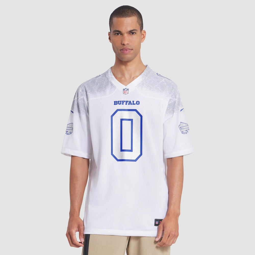 Keon Coleman Buffalo Bills 2025 Rivalries Collection Game Jersey White