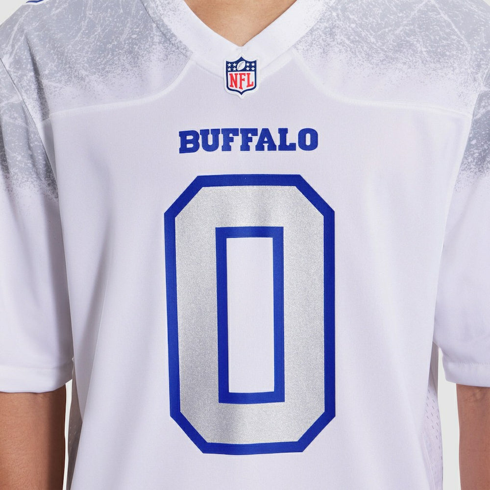 Keon Coleman Buffalo Bills 2025 Rivalries Collection Game Jersey White