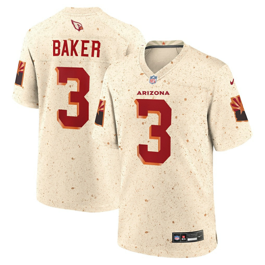 Budda Baker Arizona Cardinals 2025 Rivalries Collection Game Jersey Natural