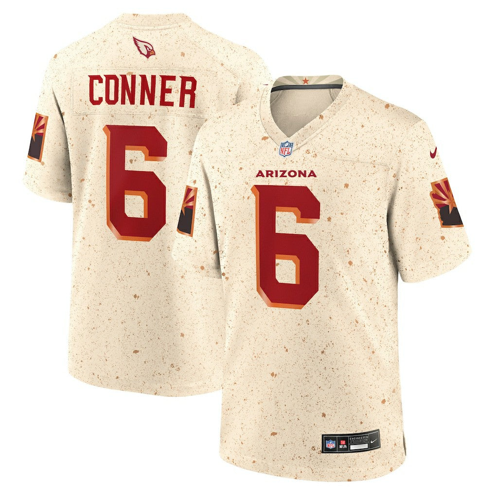 James Conner Arizona Cardinals 2025 Rivalries Collection Game Jersey Natural