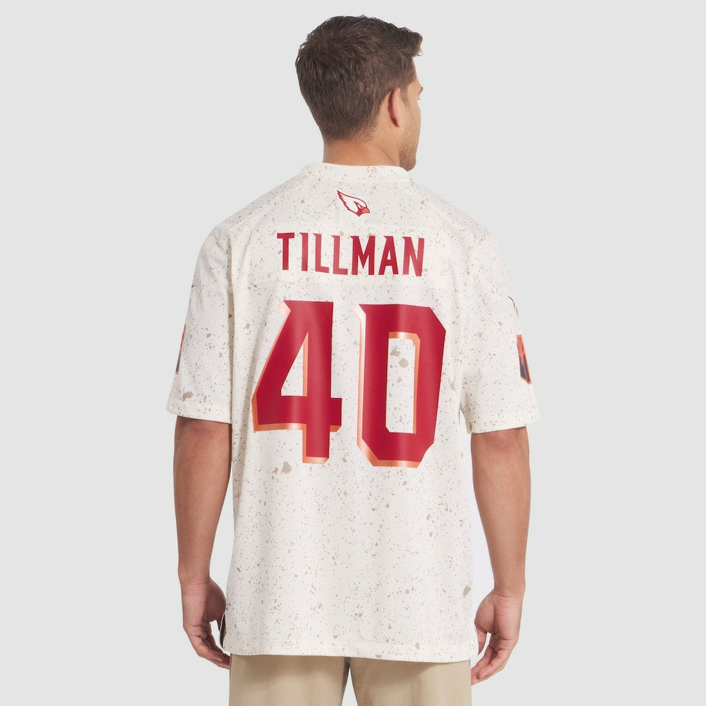 Pat Tillman Arizona Cardinals 2025 Rivalries Collection Retired Player Game Jersey Natural