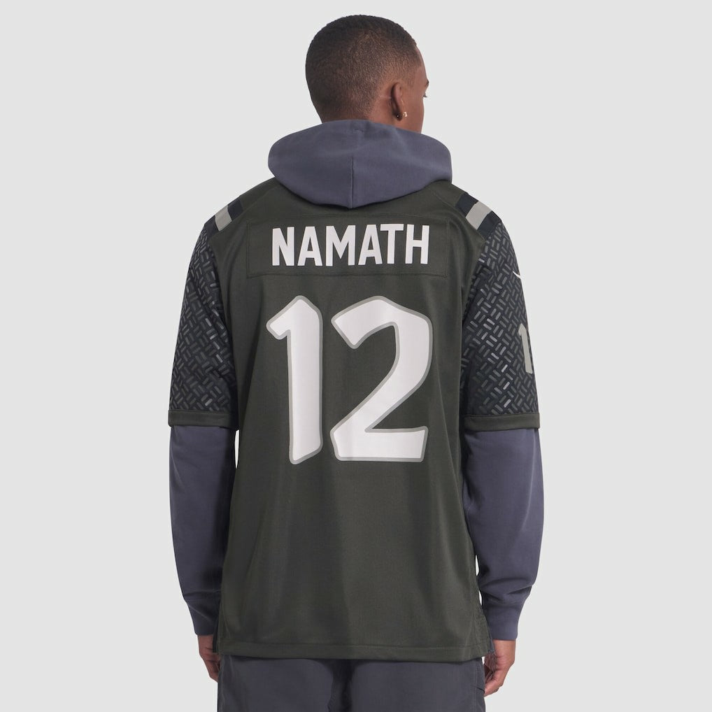 Joe Namath New York Jets 2025 Rivalries Collection Retired Player Game Jersey Gotham Green