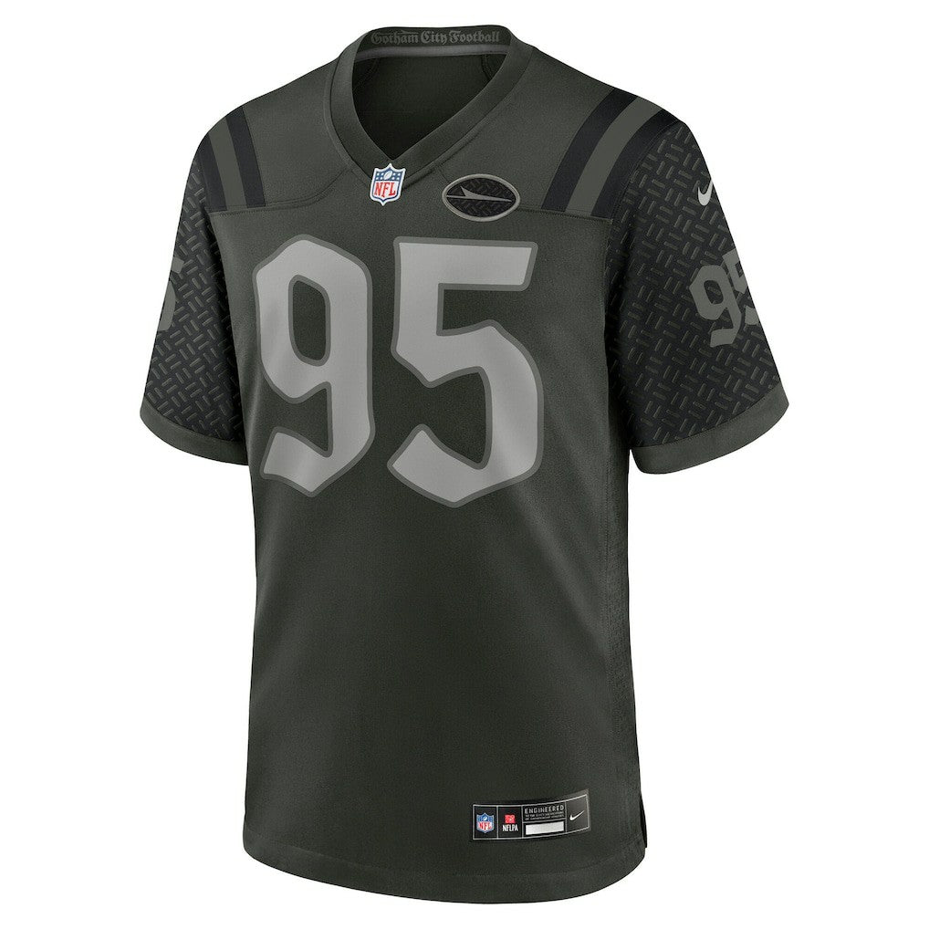 Quinnen Williams New York Jets 2025 Rivalries Collection Game Jersey Gotham Green