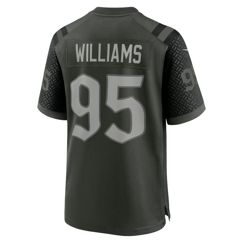 Quinnen Williams New York Jets 2025 Rivalries Collection Game Jersey Gotham Green