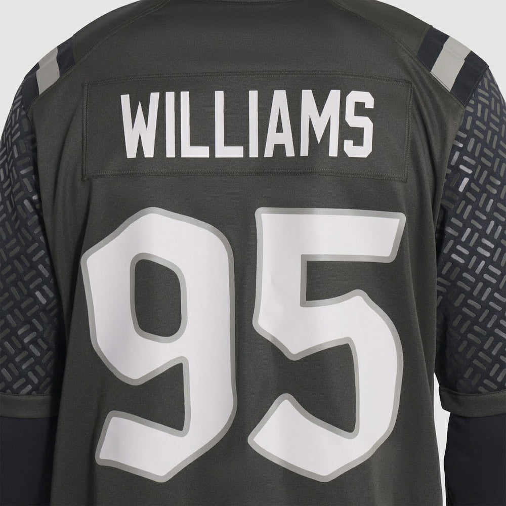 Quinnen Williams New York Jets 2025 Rivalries Collection Game Jersey Gotham Green