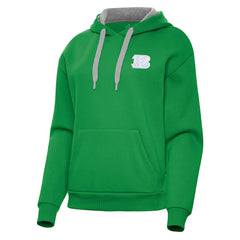 Cincinnati Bengals Antigua Women's St. Patrick's Day Victory Pullover Hoodie Kelly Green