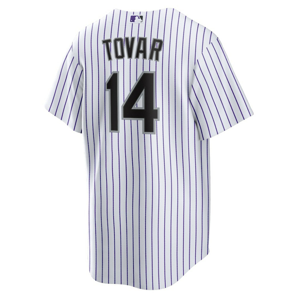 Ezequiel Tovar Colorado Rockies Nike Home Replica Jersey - White Jerseys