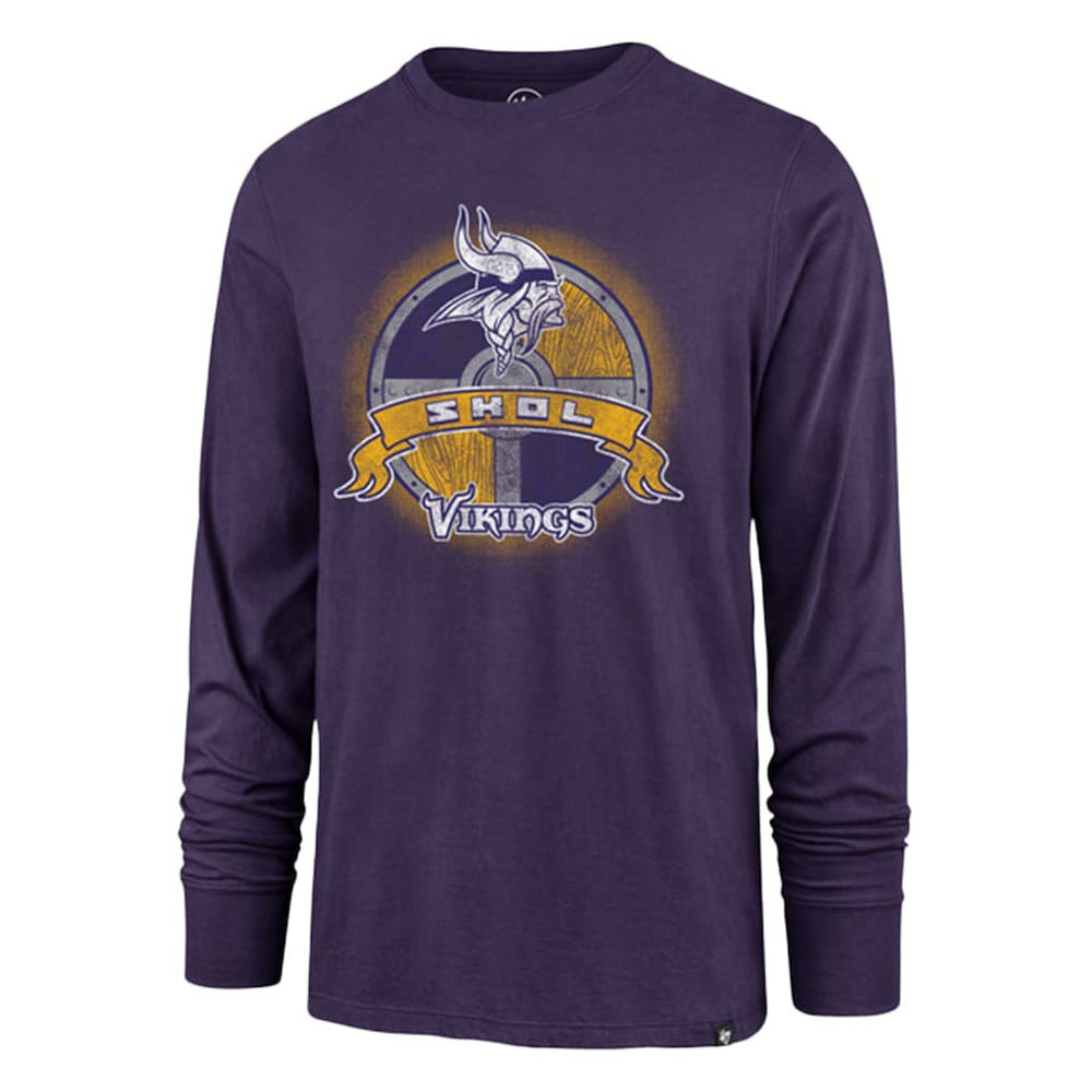 Minnesota Vikings '47 Regional Super Rival Long Sleeve T-Shirt Purple