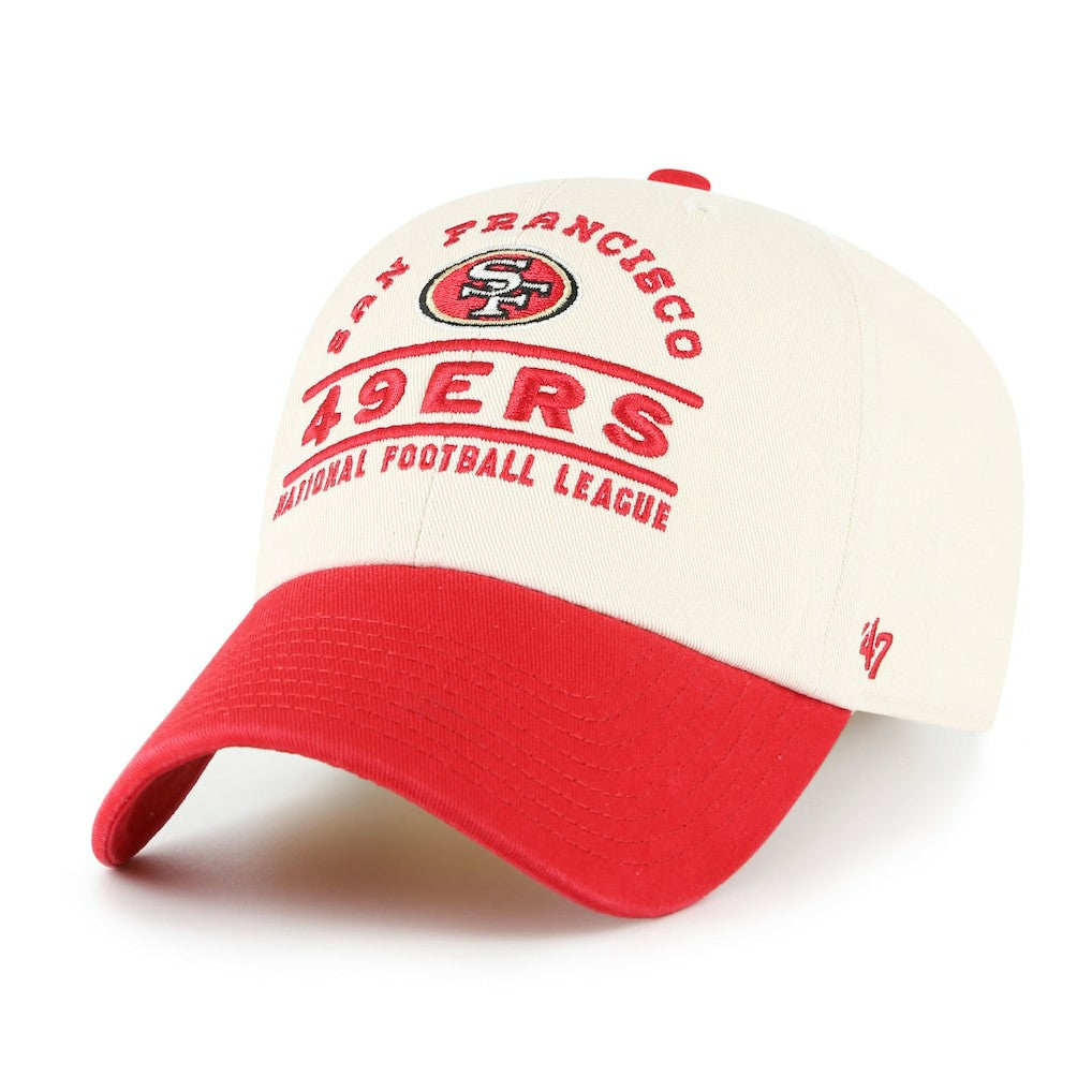 San Francisco 49ers '47 Windham Clean Up Adjustable Hat Natural