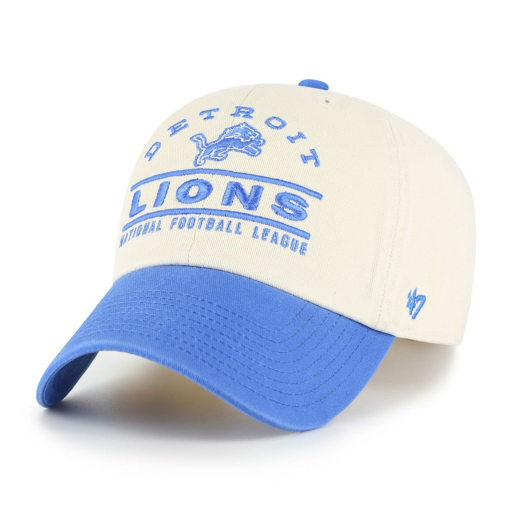 Detroit Lions '47 Windham Clean Up Adjustable Hat Natural