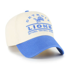 Detroit Lions '47 Windham Clean Up Adjustable Hat Natural