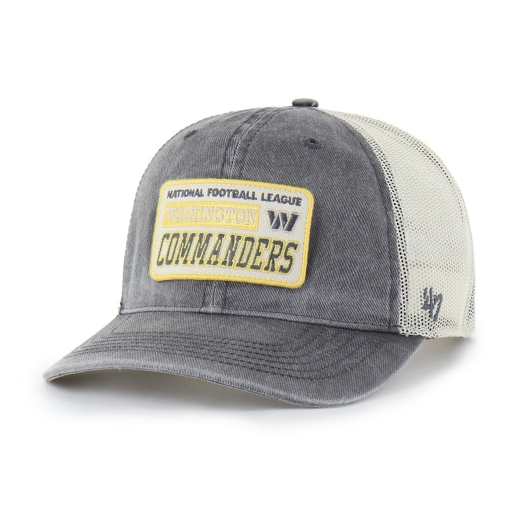 Washington Commanders '47 Canteen Relaxed Trucker Adjustable Hat Charcoal