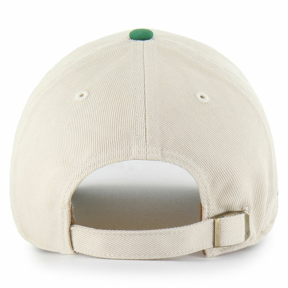 New York Jets '47 Fairfield MVP Throwback Adjustable Hat Cream/Kelly Green