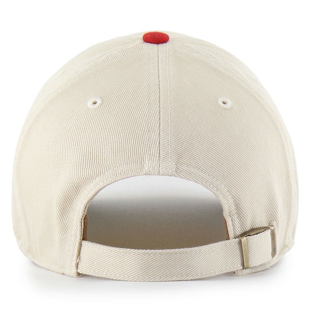 San Francisco 49ers '47 Fairfield MVP Throwback Adjustable Hat Cream/Scarlet