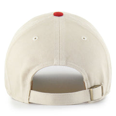 San Francisco 49ers '47 Fairfield MVP Throwback Adjustable Hat Cream/Scarlet