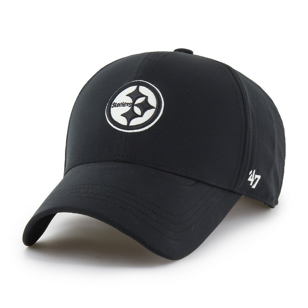 Pittsburgh Steelers '47 Vent MVP Adjustable Hat Black