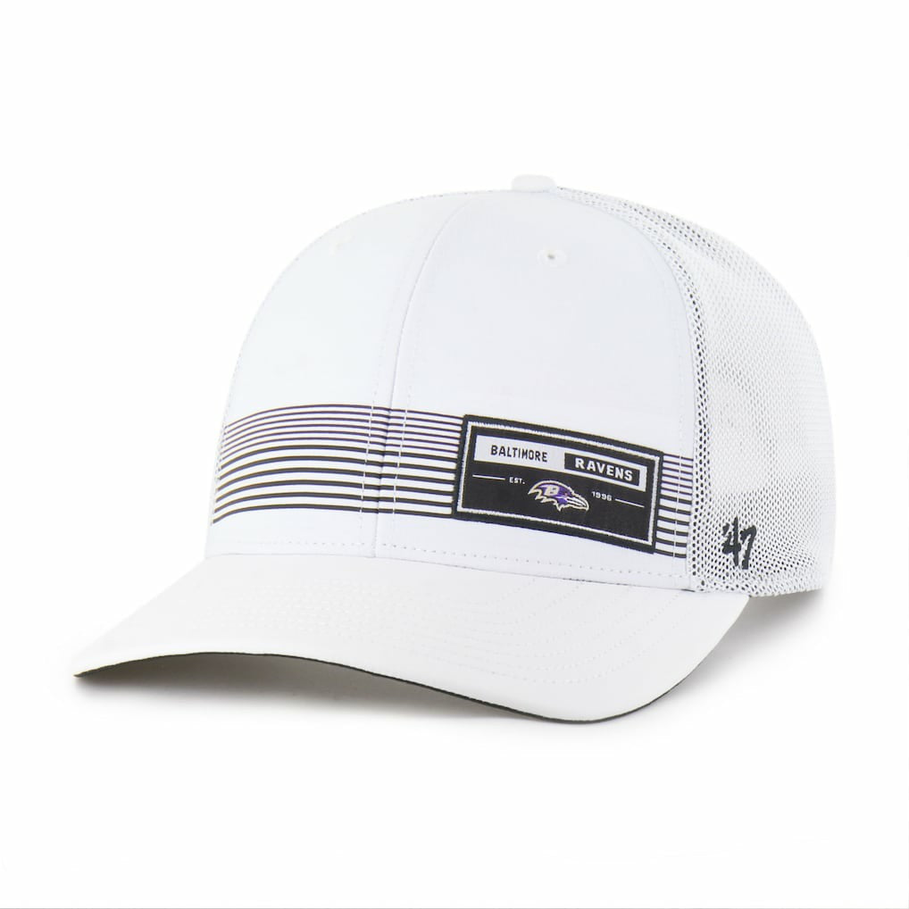 Baltimore Ravens '47 Rangefinder Trucker Adjustable Hat White