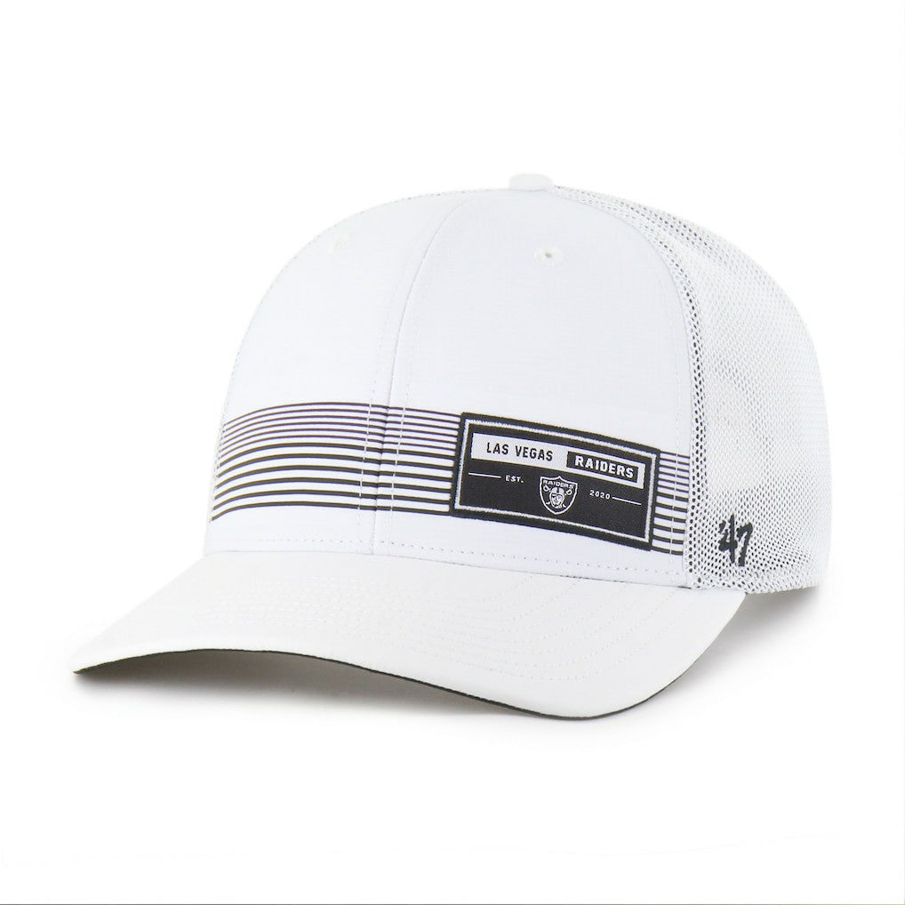 Las Vegas Raiders '47 Rangefinder Trucker Adjustable Hat White
